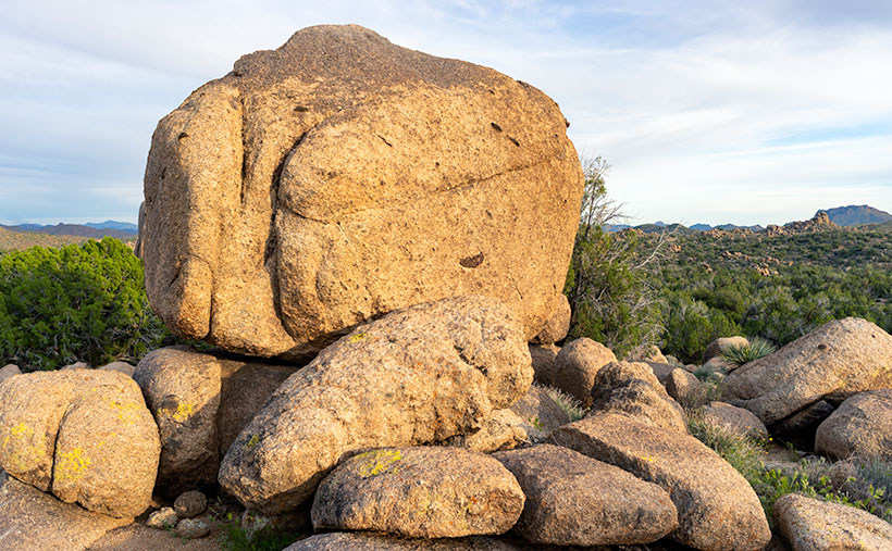 Large Boulder – On the road with Jim