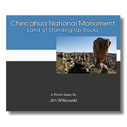 The cover of Chiricahua National Monumen book.