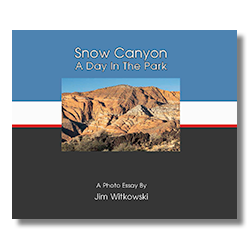 The cover of Snow Canyon book.