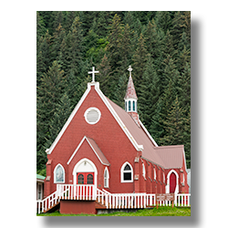 St. Peter's Episcopal Church in Sewart, Alaska.