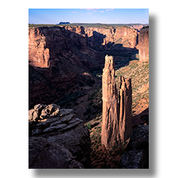 Home to the ledgendary Spider Woman, this is Spider Rock in Canyon De Chelle
